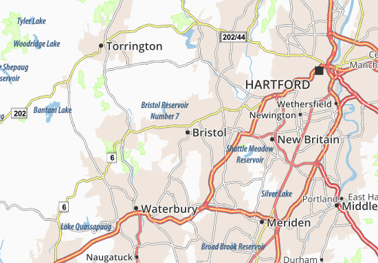 Mapa Bristol