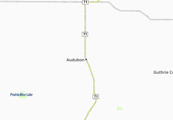 Mapa Audubon