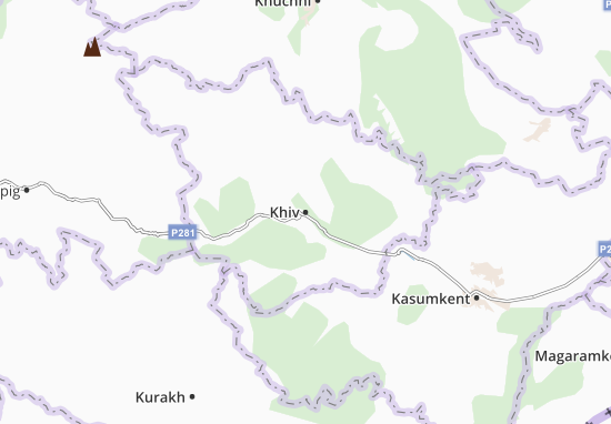 Mapa Khiv