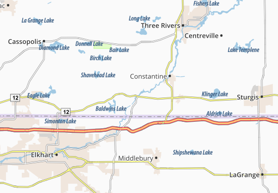 Mapa Mottville