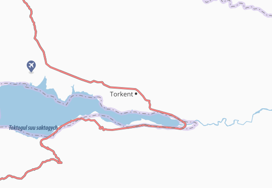 Mapa Torkent