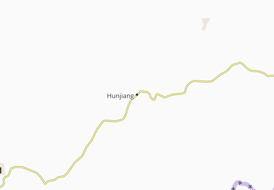 Mapa Hunjiang
