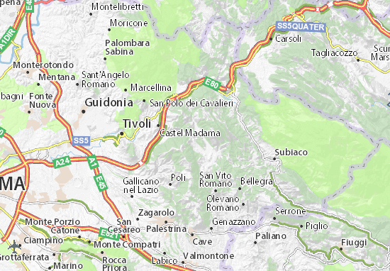 Ciciliano Map