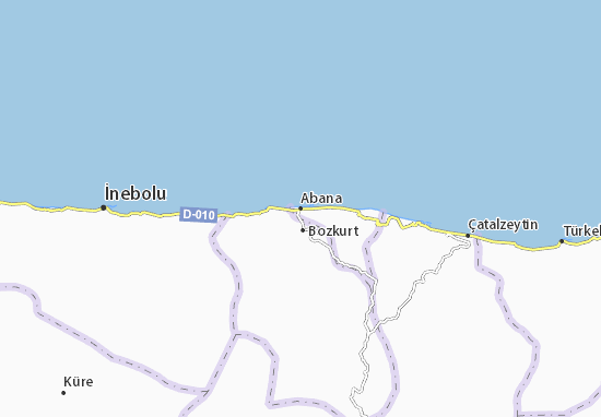 Karte Stadtplan Abana