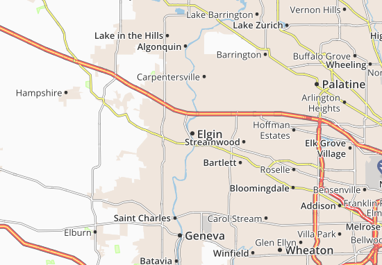 Elgin Map