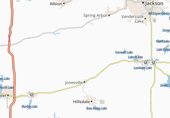Mapa Mosherville