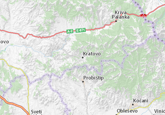 Mappe-Piantine Kratovo