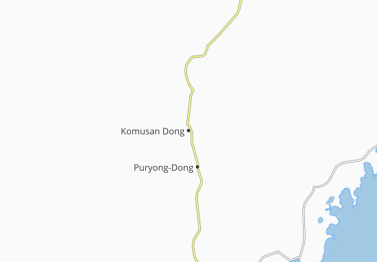 Mapa Komusan Dong