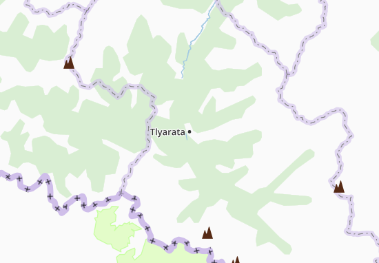 Mapa Tlyarata