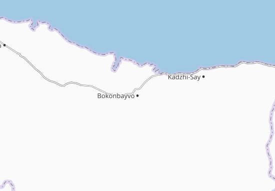 Mapa Bokonbayvo
