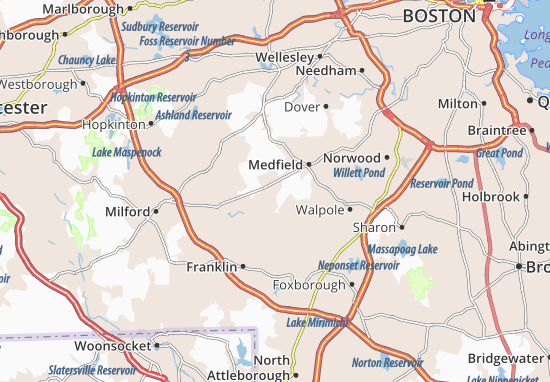 Mapa Millis-Clicquot
