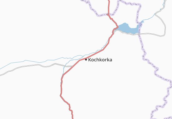 Mapa Kochkorka