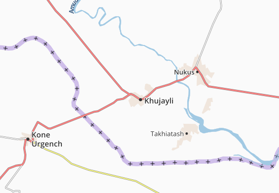 Kaart Plattegrond Khodzheyu