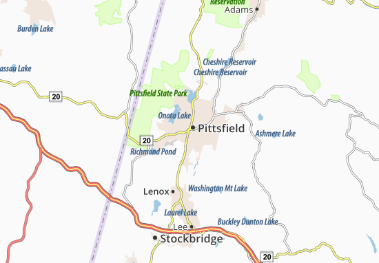 Pittsfield Map