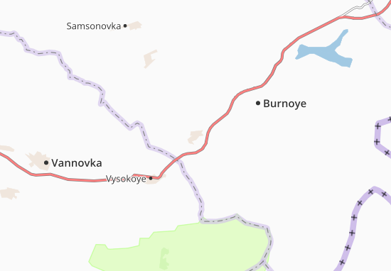 Mapa Kremenevka
