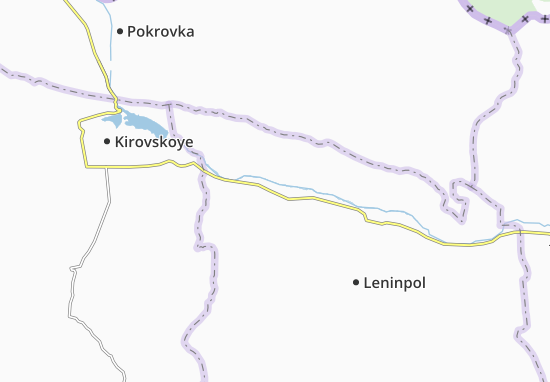 Mapa Klyuchevka