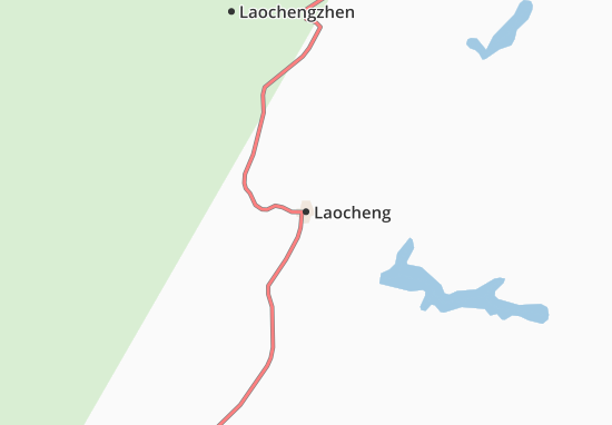 Karte Stadtplan Laocheng