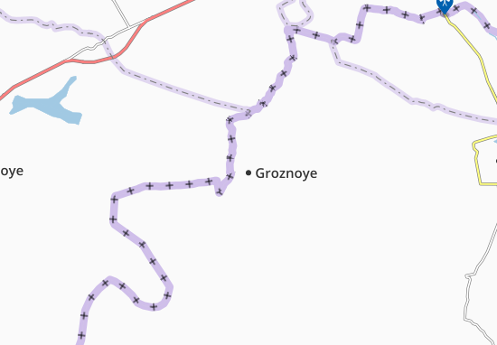 Karte Stadtplan Groznoye