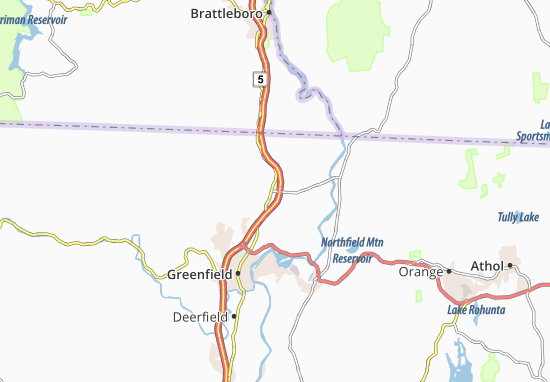 Bernardston Map