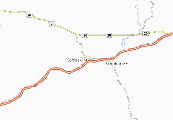 Mapa Cobleskill