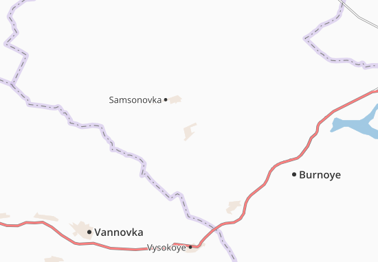 Kaart Plattegrond Blagoveshchenskoye