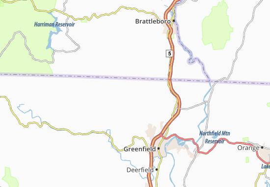 Mapa West Leyden