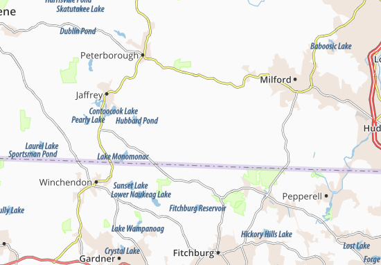 Mapa New Ipswich