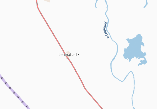 Mapa Leninabad