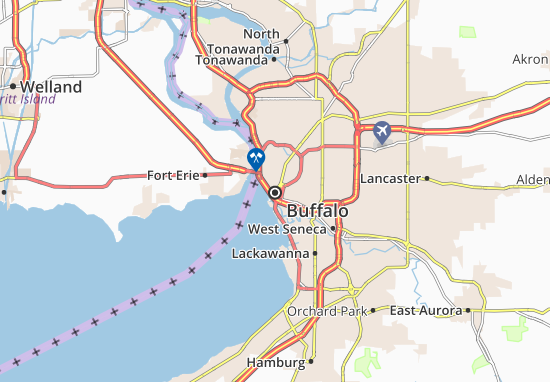 Mapa Buffalo