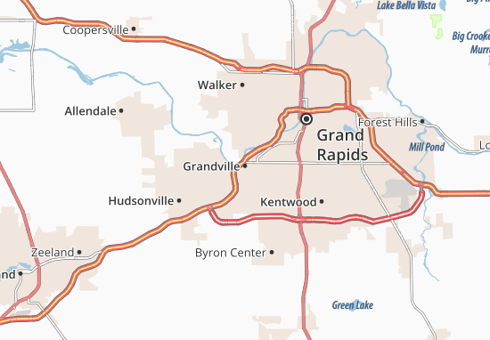 Mapa Grandville
