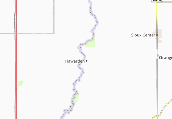 Mapa Hawarden