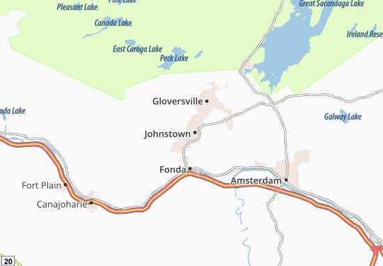 Johnstown Map