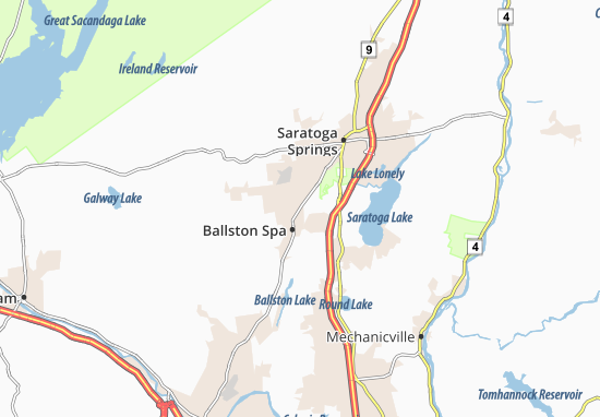 North Ballston Spa Map