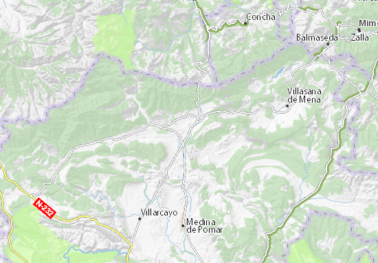 Mapa Villasante