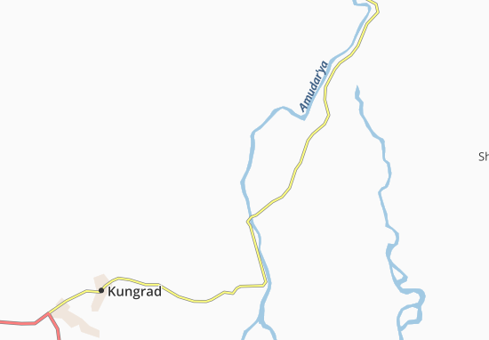 Mapa Kyzyldzhar
