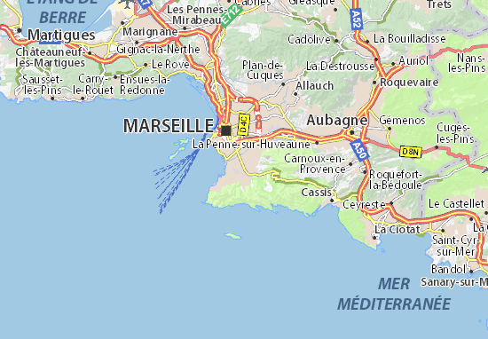 Carte-Plan Marseille 09