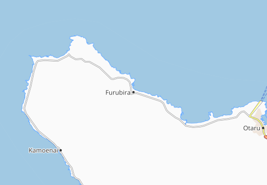 Karte Stadtplan Furubira