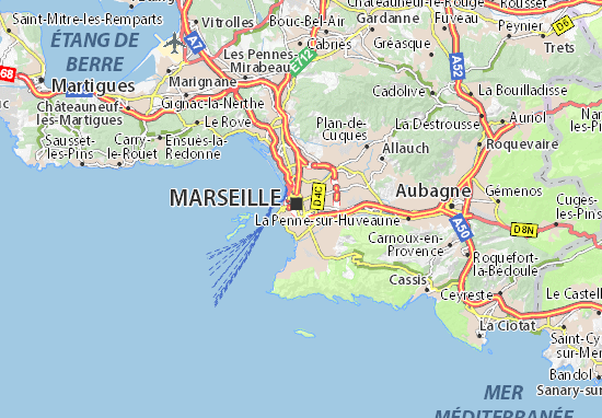 Mapa Marseille 06