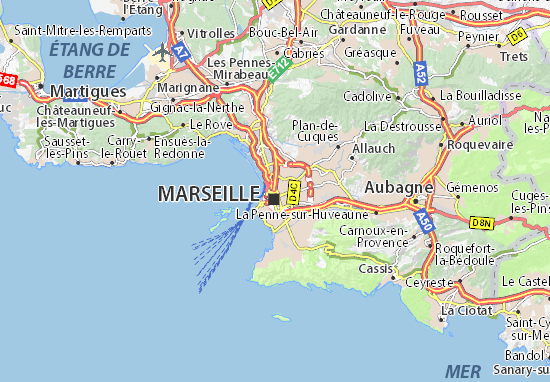 Karte Stadtplan Marseille 03