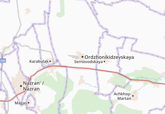 Karte Stadtplan Ordzhonikidzevskaya