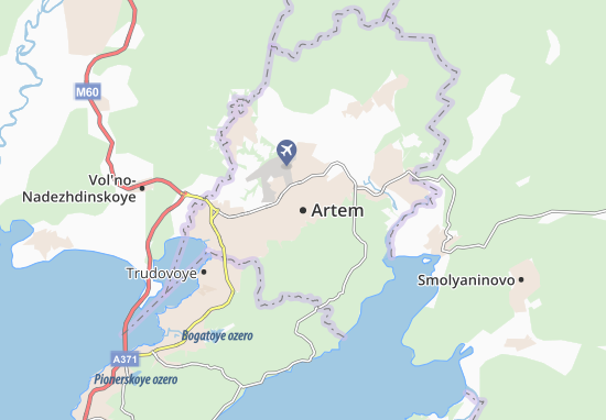 Karte Stadtplan Artem