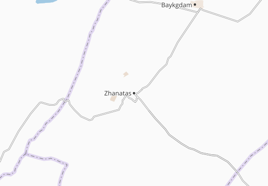 Mapa Zhanatas