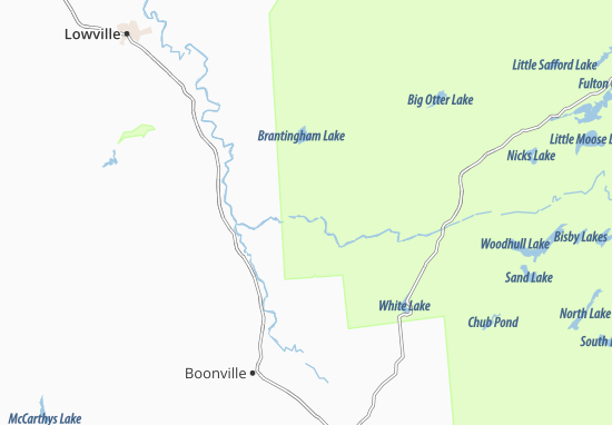 Carte-Plan Fowlersville