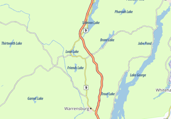 Mapa Chestertown