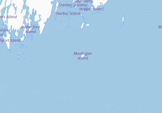 Monhegan Map