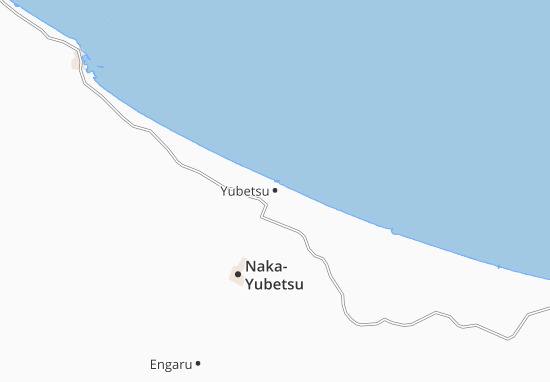 Kaart Plattegrond Yubetsu