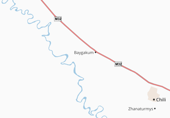Mapa Zhulek