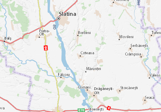 Karte Stadtplan Coteana