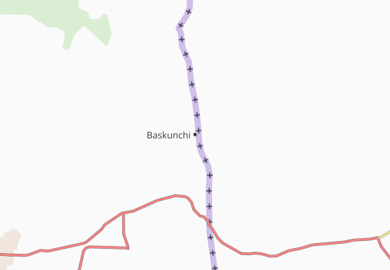 Mapa Baskunchi