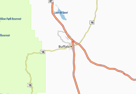 Mapa Buffalo
